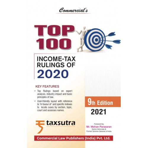 Commercial's Top 100 Income-Tax Rulings of 2020 [HB] by Taxsutra 